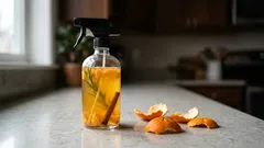 Kůra z mandarinek + ocet: jednoduchý tip na jarní úklid